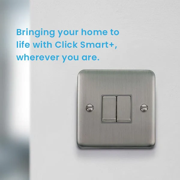 2 X 100W 2 Gang LED Click Smart+ Home Dimming Receiver Module - Image 3