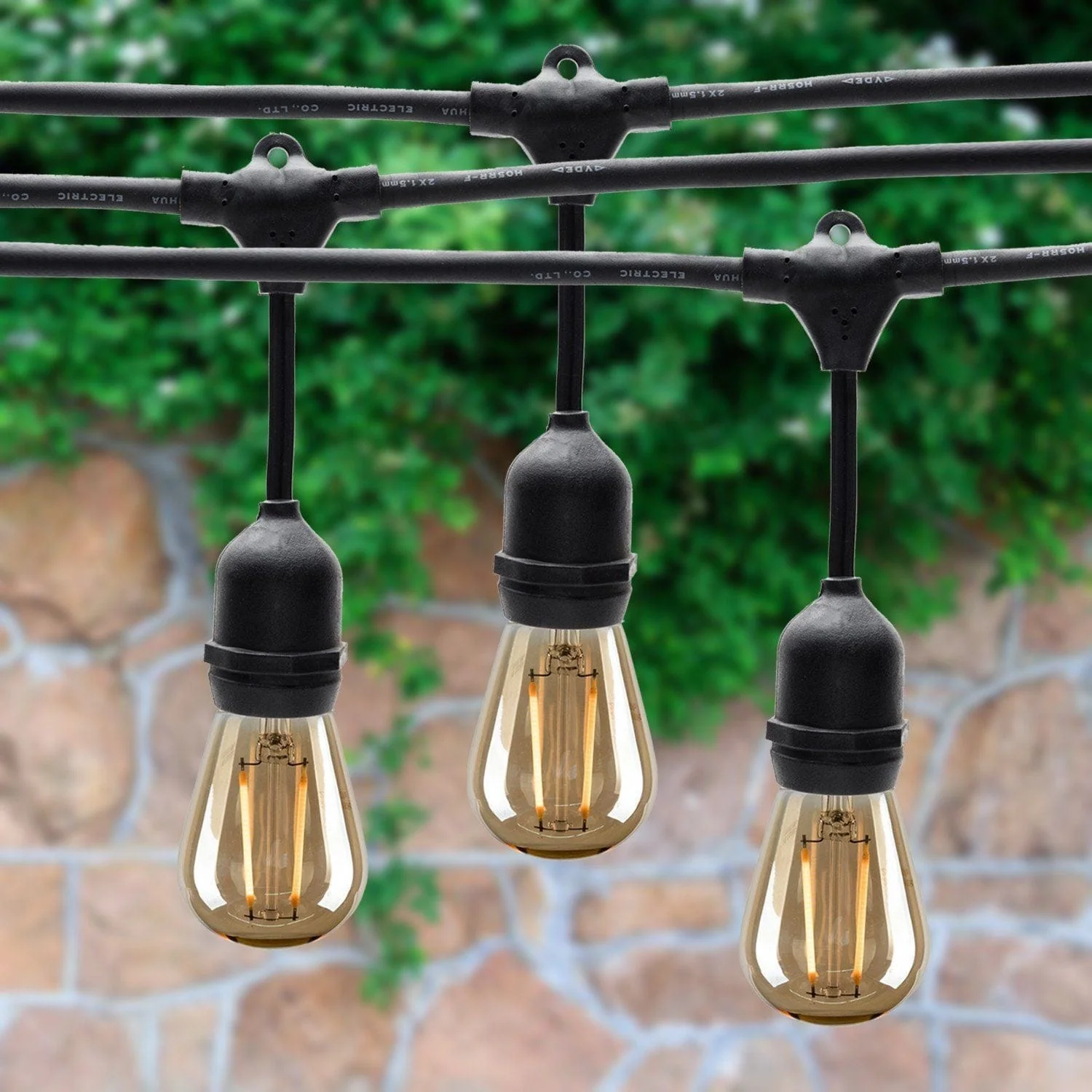 Festoon Carnival String Lights 48ft (14.6 metres) IP65 for Outdoor use - Image 4