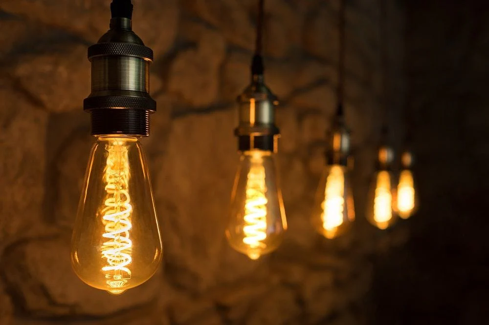 4w B22 Vintage Edison ST64 LED Light Bulb 1800K Spiral Filament Teardrop Dimmable - Image 3