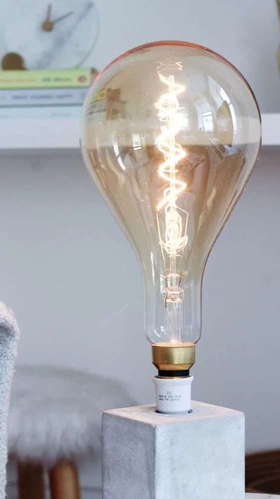 LARGE 6W E27 ES Vintage Edison PS160 LED Light Bulb 1800K Spiral Filament High CRI Dimmable - Image 8
