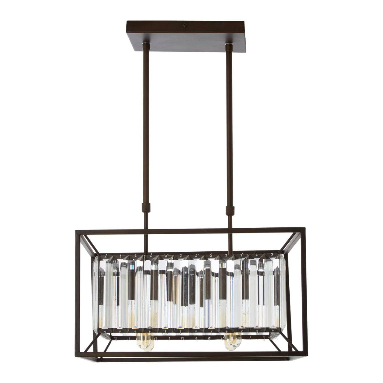 Akiko 4 Bulb Black Finish Pendant Lamp - Image 3