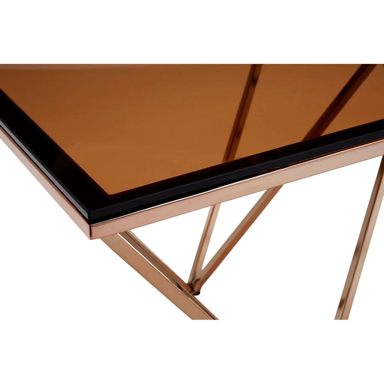 Allure Champagne Metal Legs Coffee Table - Image 3