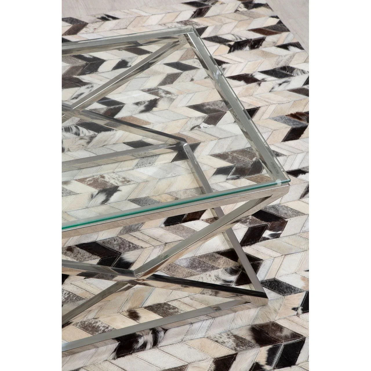 Allure Inverted Prism Base Coffee Table - Image 3