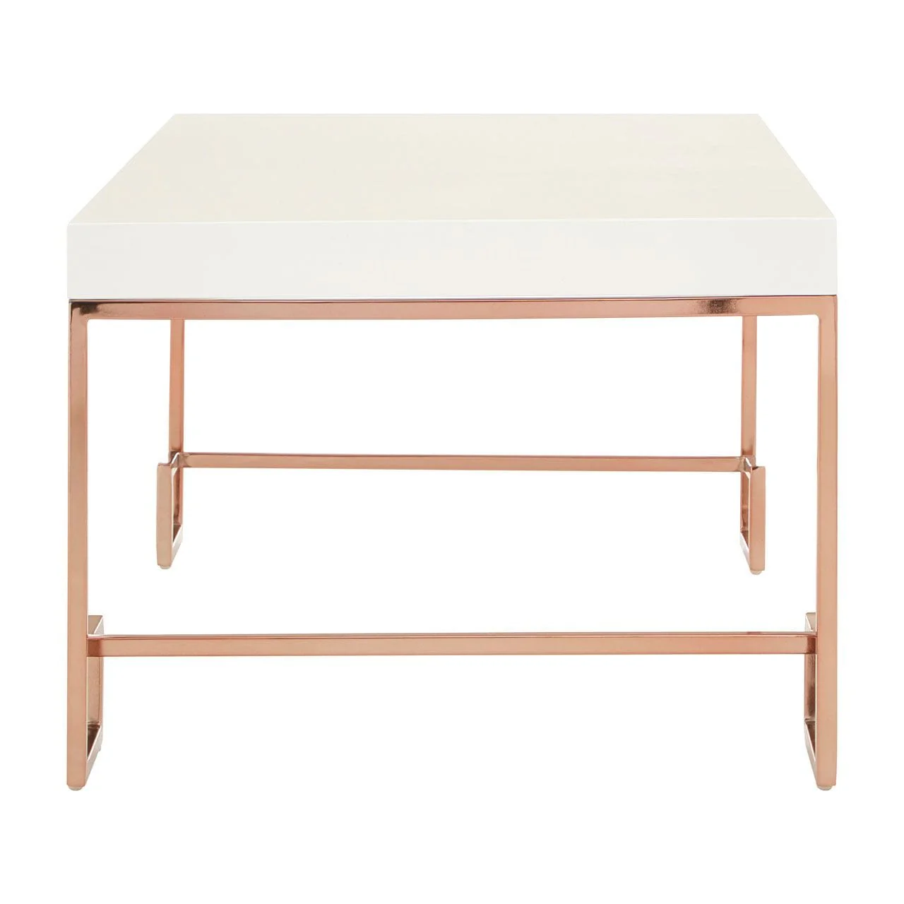 Allure Rose Gold Angled Legs Coffee Table - Image 3