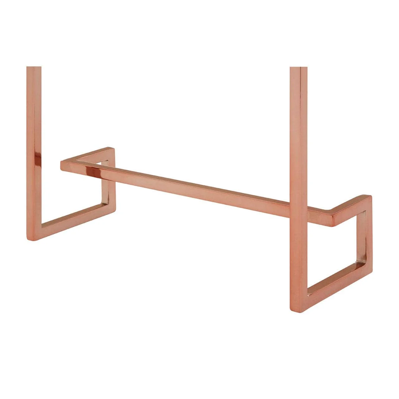 Allure Console Table With Rose Gold Legs - Image 3