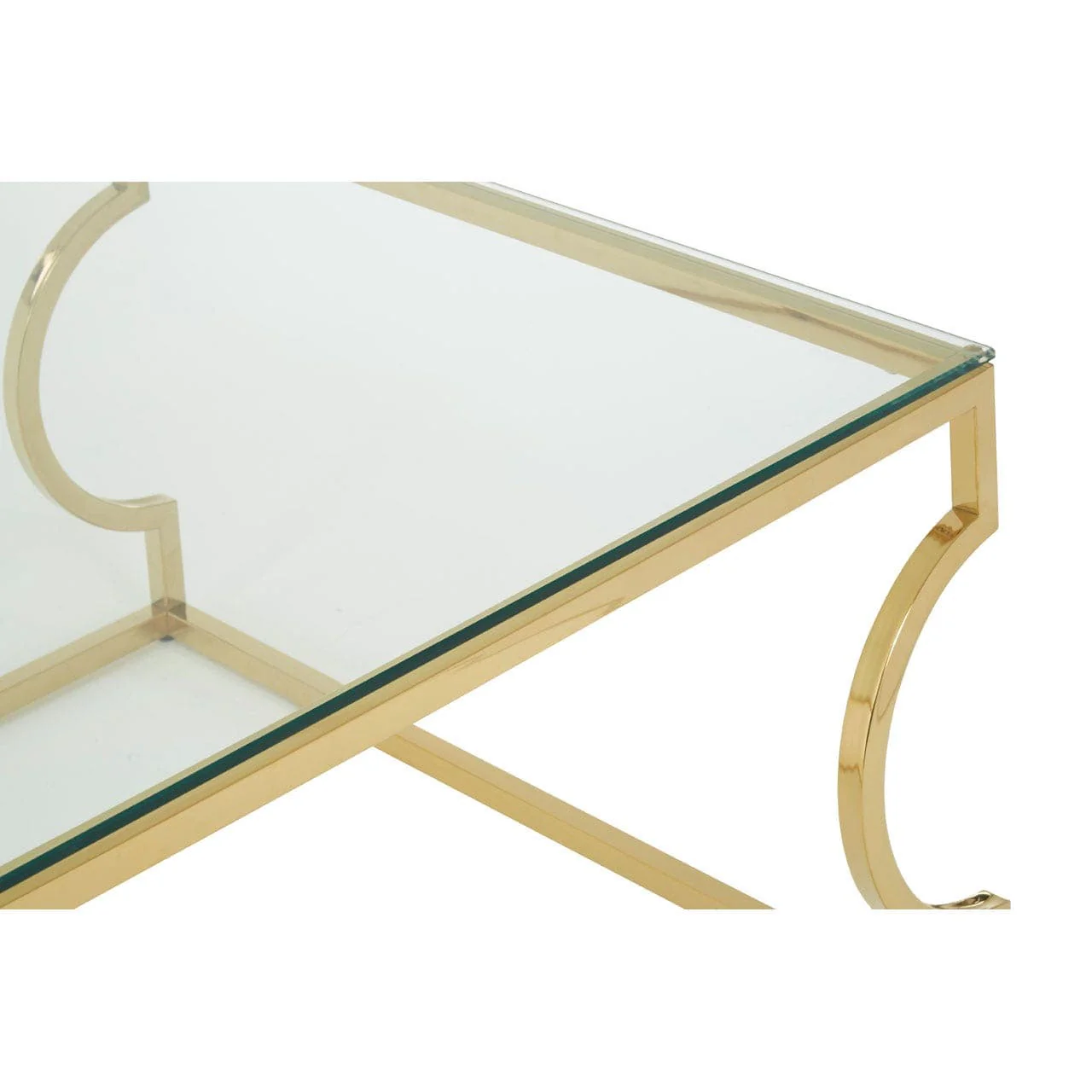 Allure Curved Frame Coffee Table - Image 5