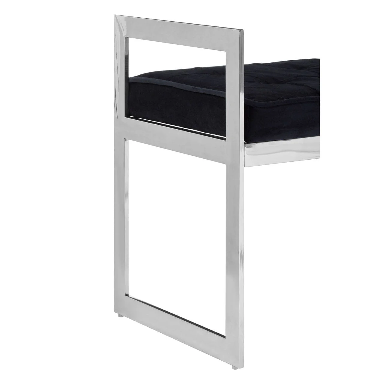 Allure Long Black Seat Bench - Image 6