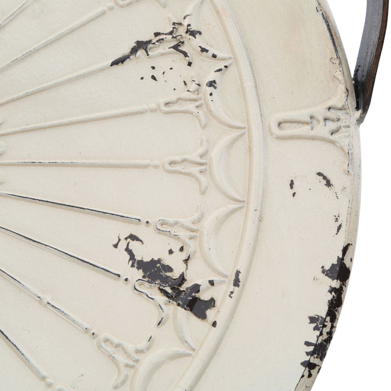 Artisan Cream Metal Chair - Image 2