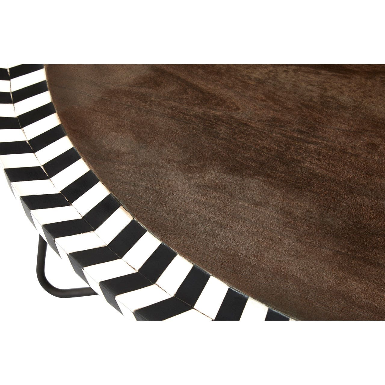 Artisan Acacia Wood Coffee Table - Image 3