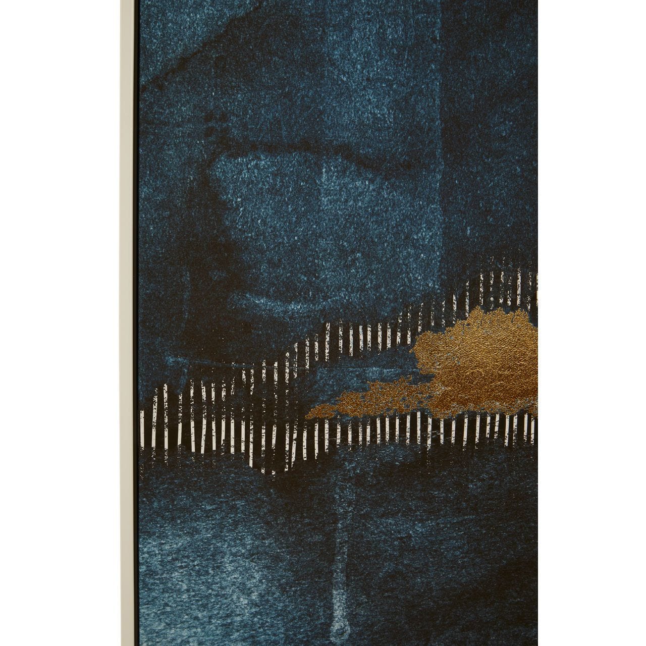 Astratto Blue / Gold Wall Art - Image 7