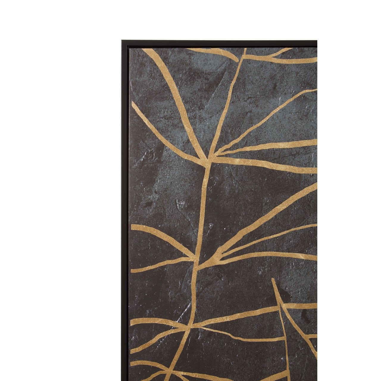 Astratto Canvas Black And Gold Wall Art - Image 4