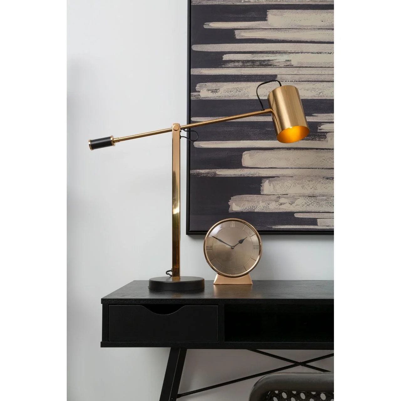 Astratto Canvas Black Wall Art - Image 6