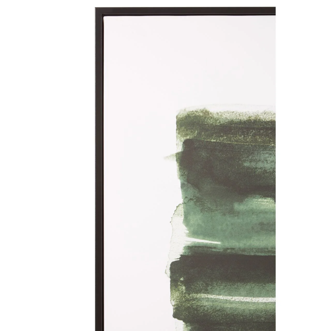 Astratto Canvas Green And Gold Wall Art - Image 3