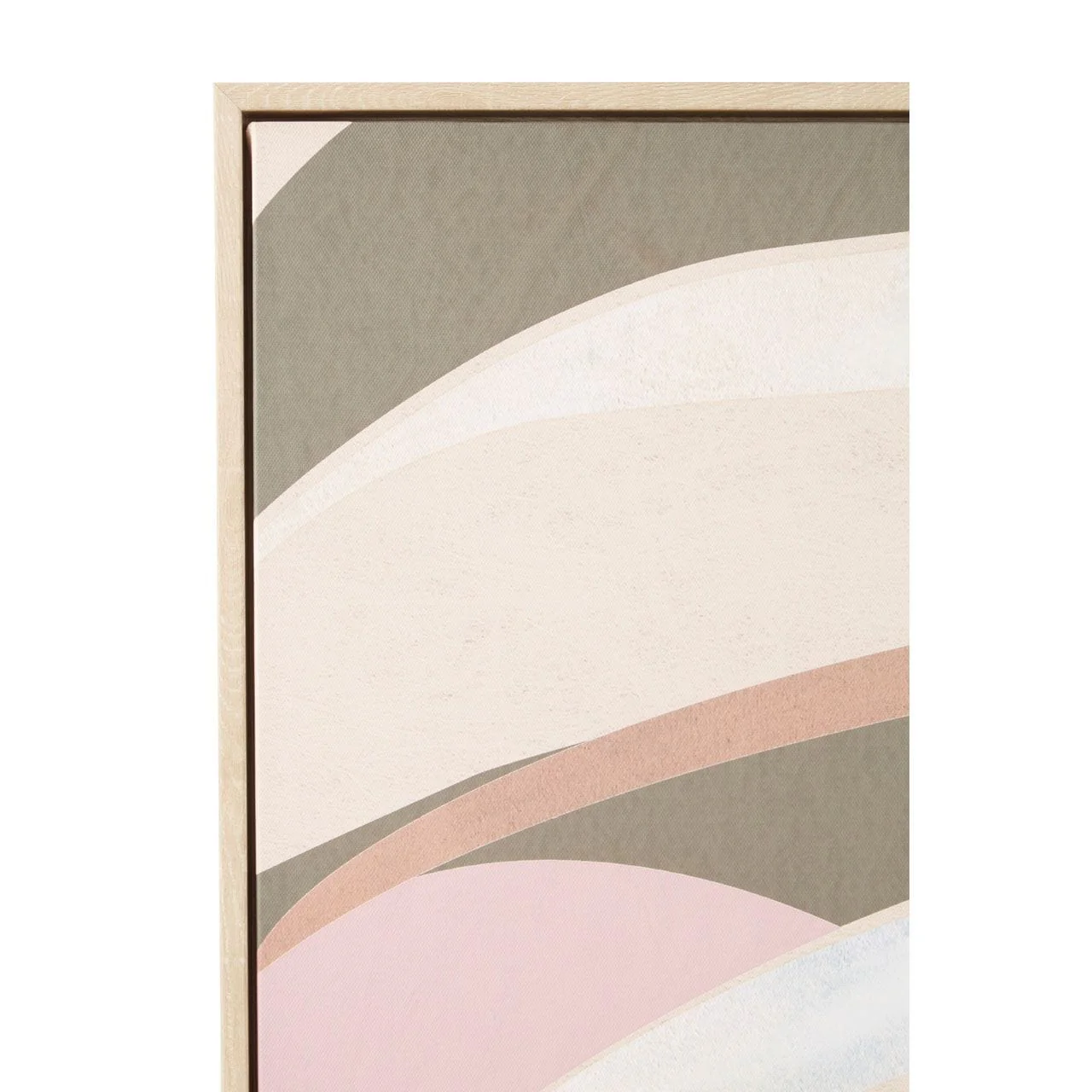 Astratto Canvas Leaf Design Wall Art - Image 3