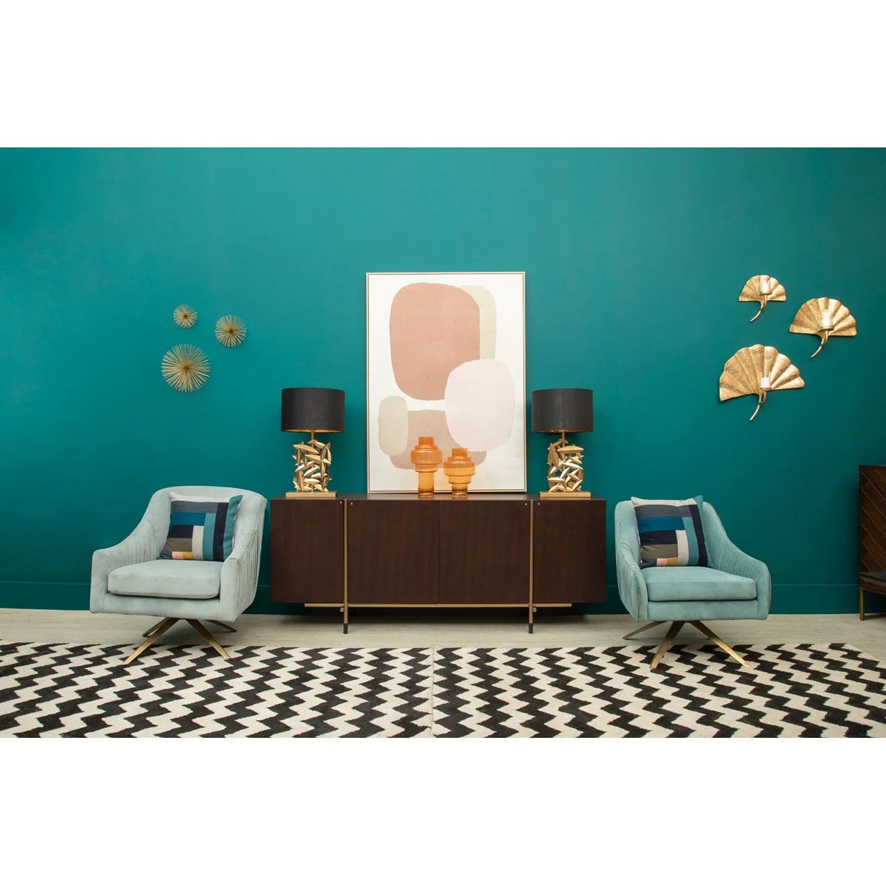 Astratto Canvas Natural Wall Art - Image 3
