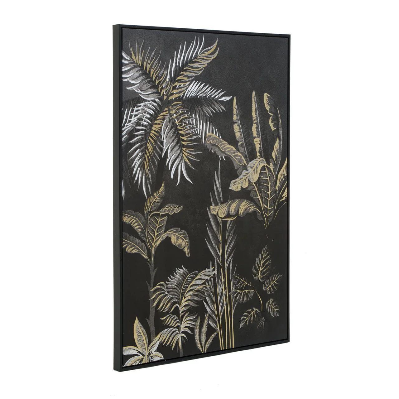 Astratto Canvas Wall Art Gold Foil - Image 2