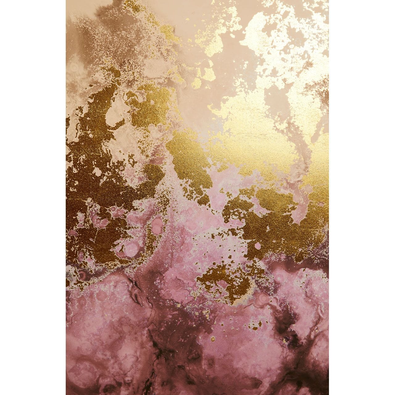 Astratto Cream / Mauve Wall Art - Image 4