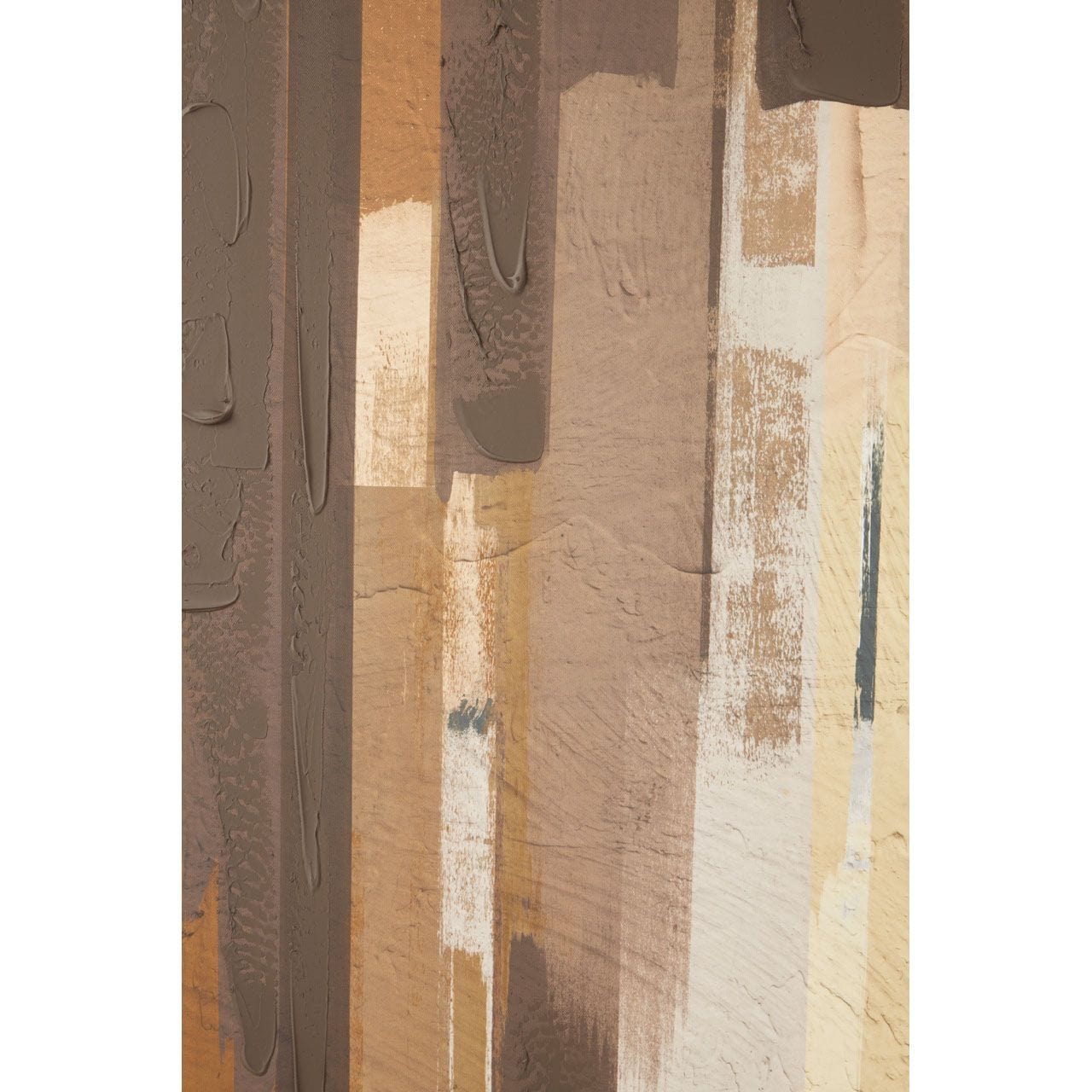 Astratto Ochre Canvas Wall Art - Image 4