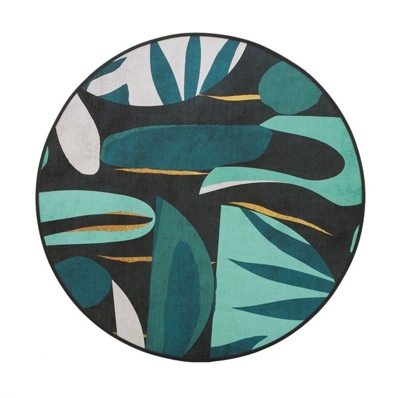 Astratto Teal Abstract Wall Art