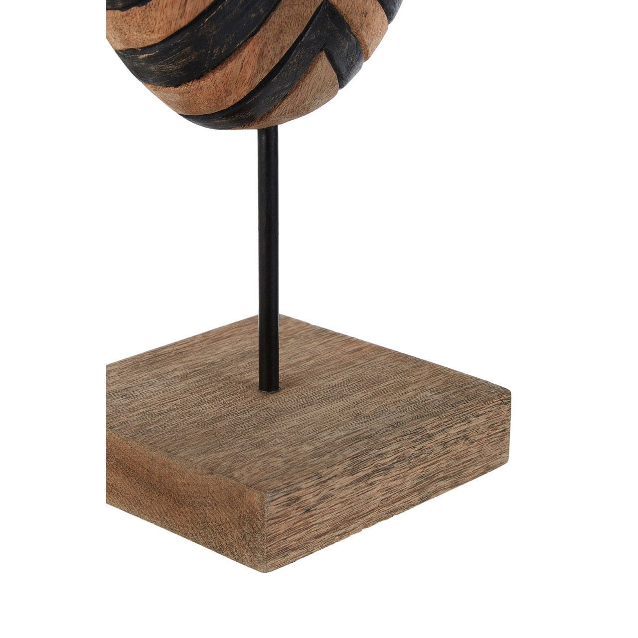 Bantu Ii Tribal Wooden Sculpture - Image 4
