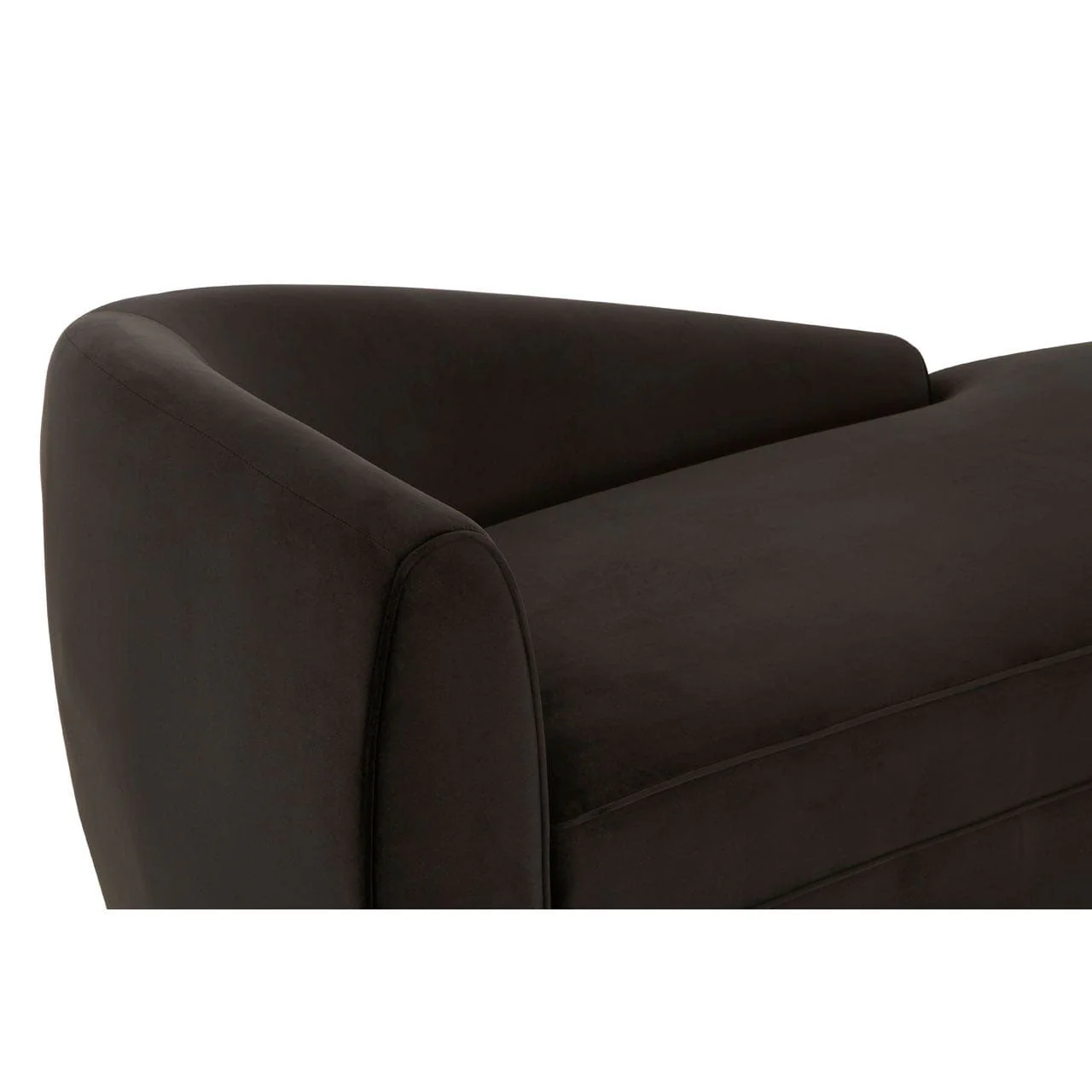 Batix Black Left Arm Chaise Longue - Image 6