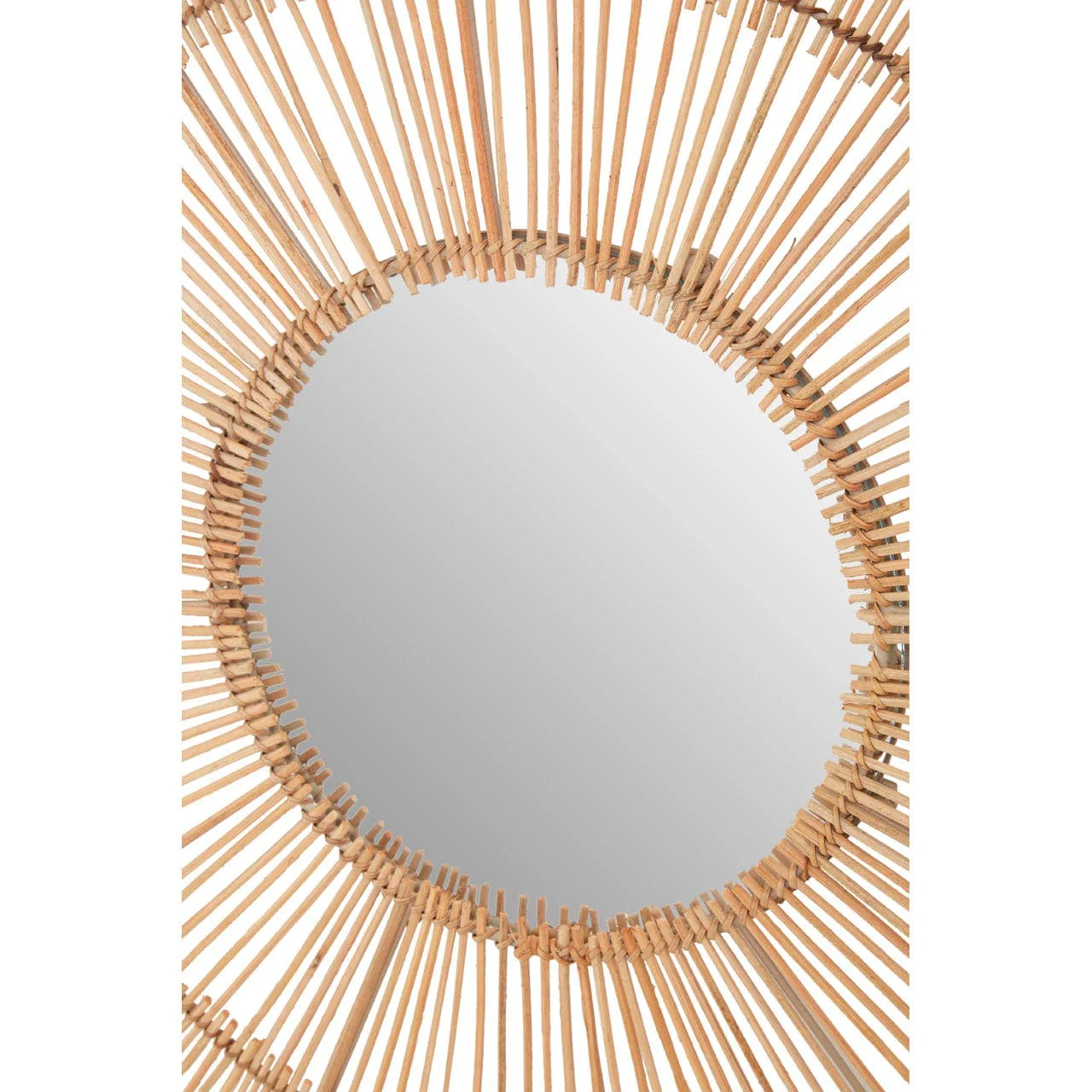 Batu Natural Rattan Wall Mirror - Image 4