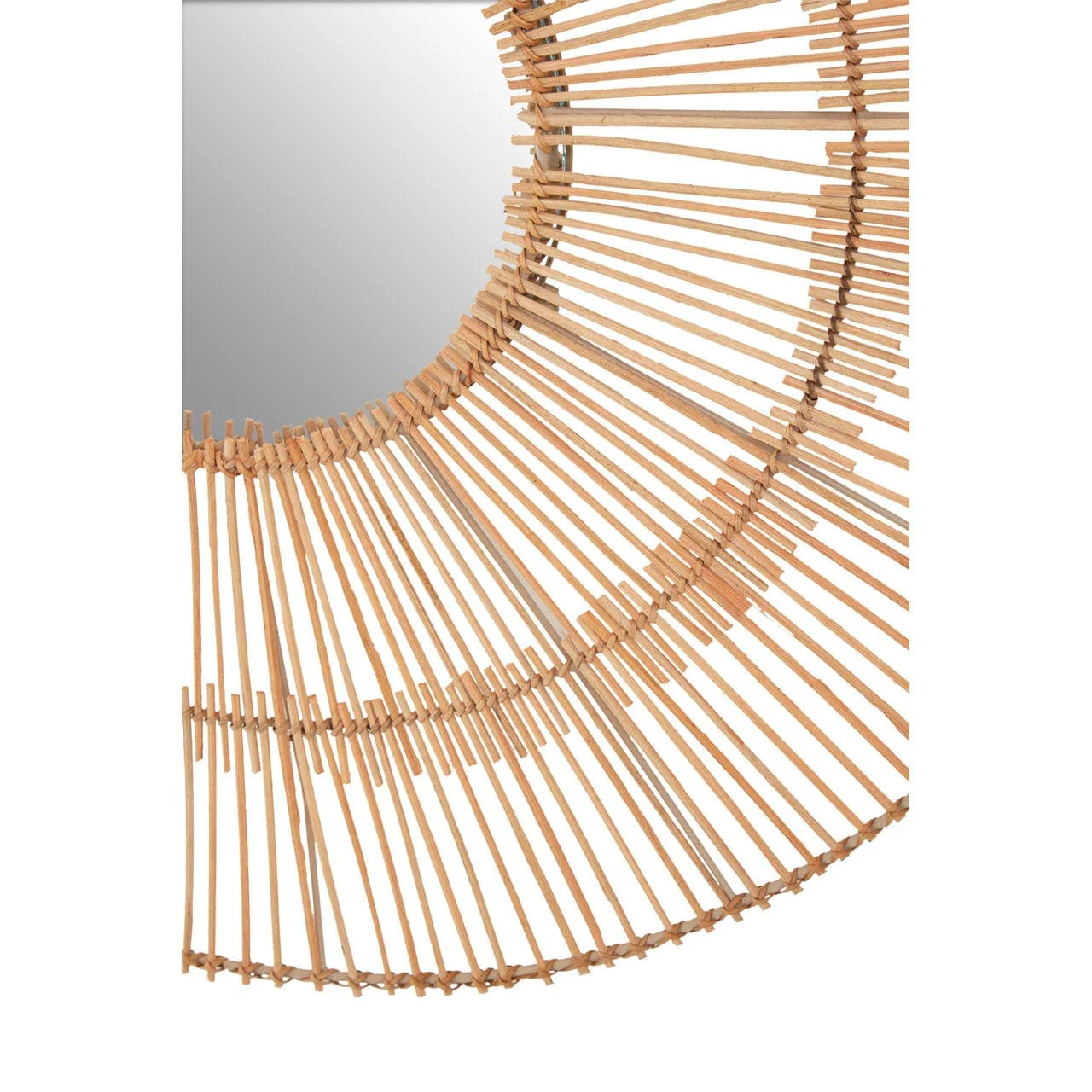 Batu Natural Rattan Wall Mirror - Image 5