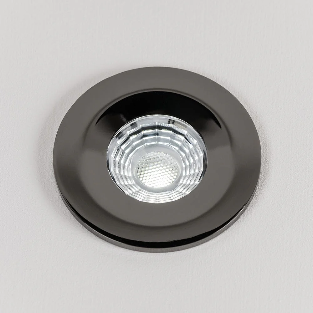 Black Nickel CCT Fire Rated LED Dimmable 10W IP65 Downlight - Image 5