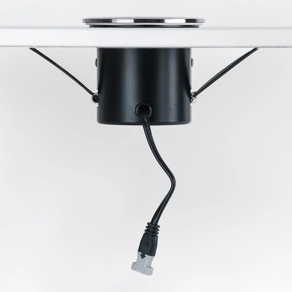 Black Nickel Tiltable Adjustable 4K Fire Rated LED 6W IP44 Dimmable Downlight - Image 2