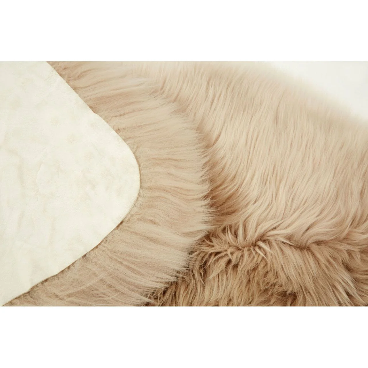Bosie Sheepskin Stone Rug - Image 4