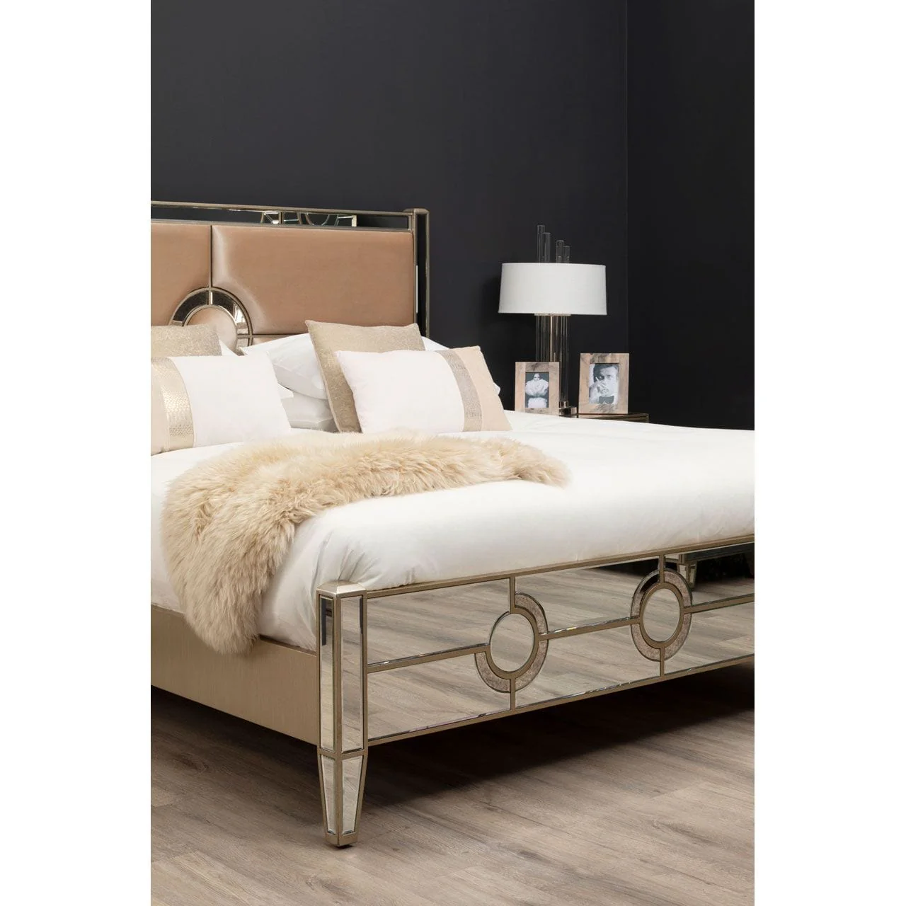 Bosie Sheepskin Stone Rug - Image 5