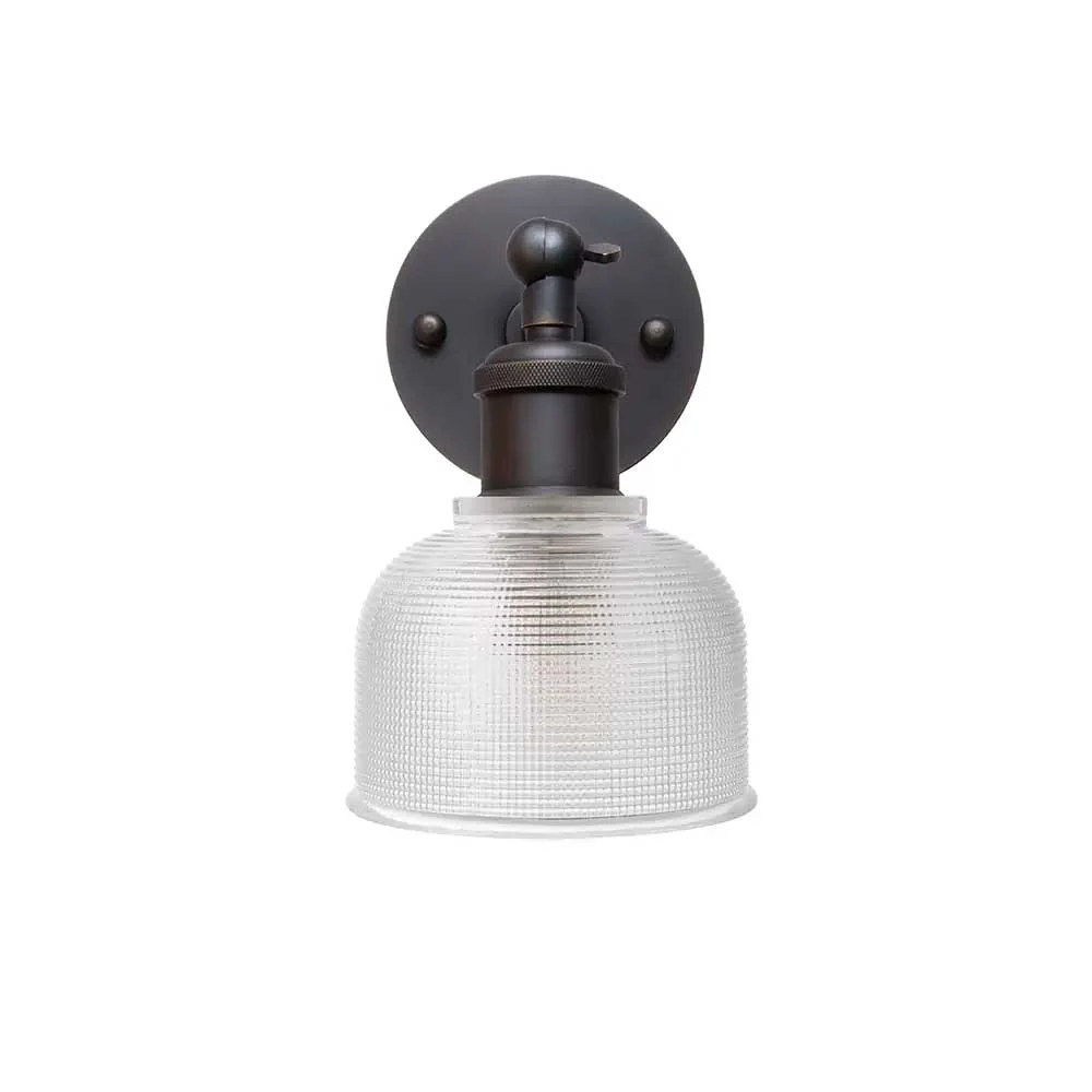Bronte Prismatic Glass Wall Light - Bronze - Image 2