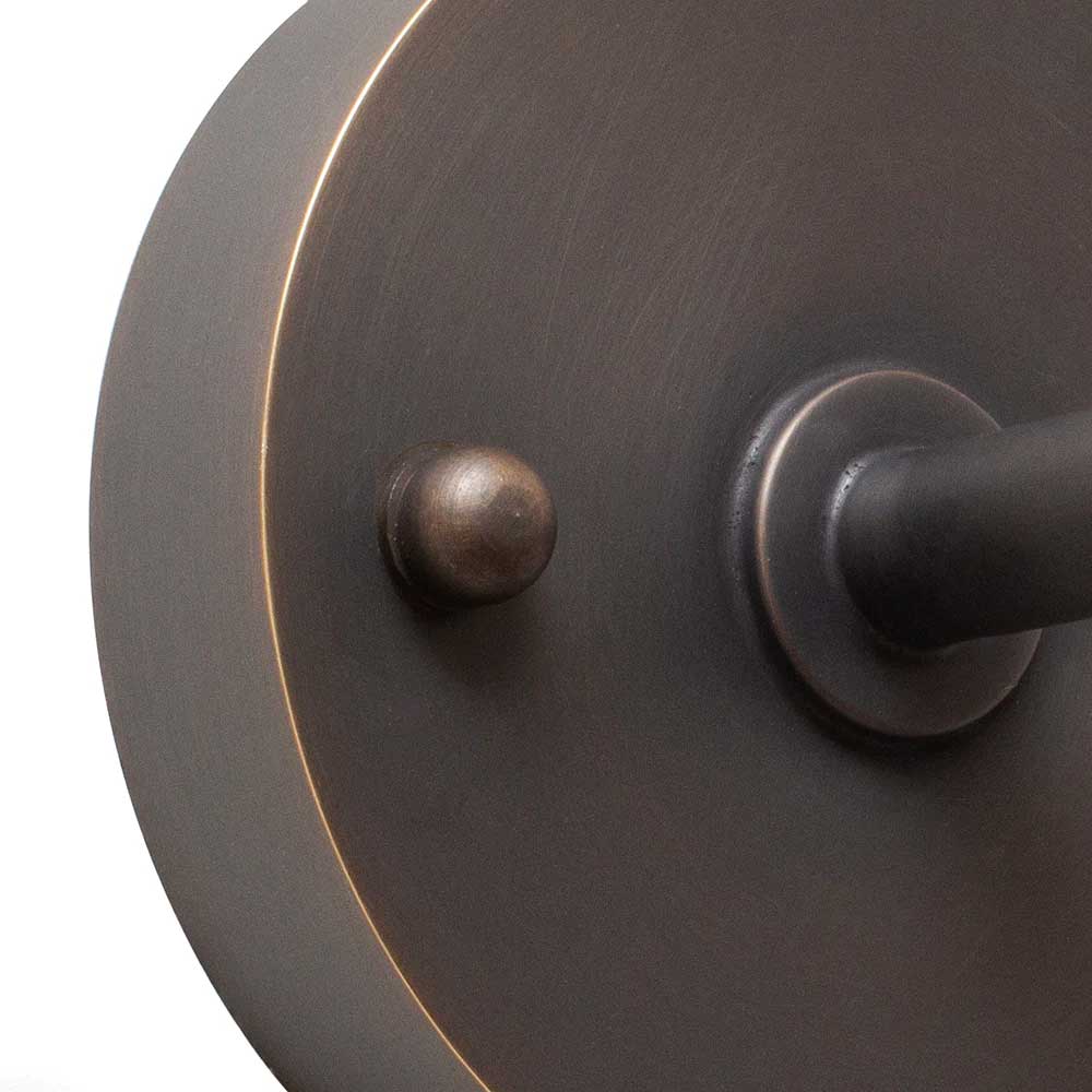 Bronte Prismatic Glass Wall Light - Bronze - Image 4