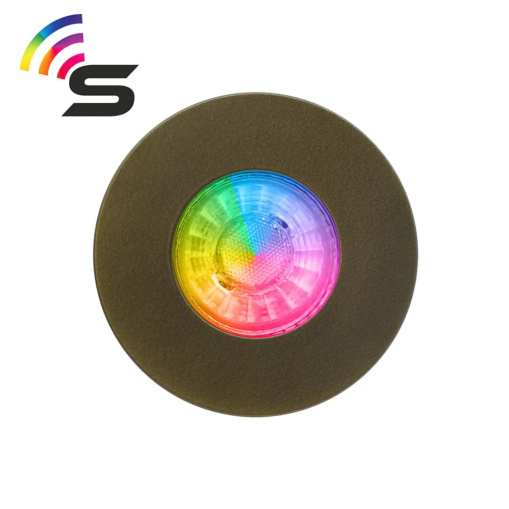 Bronze Fire Rated Colour Changing Smart LED IP65 Downlight - Image 2