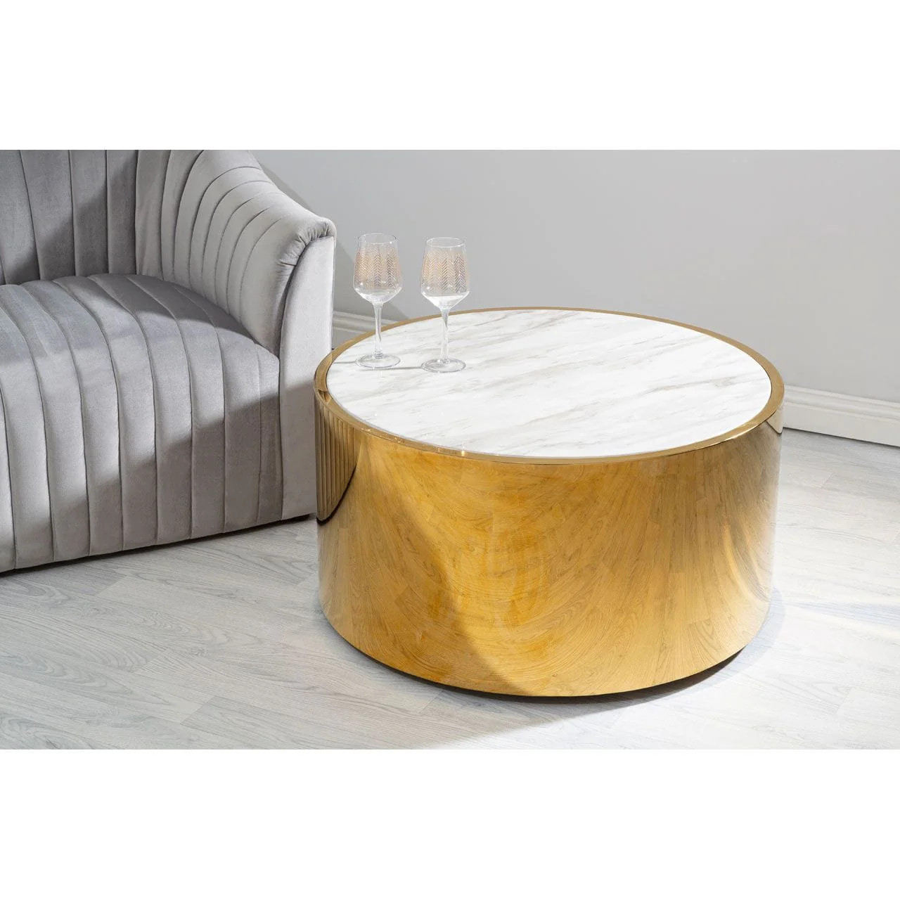 Carlox Round Coffee Table - Image 2