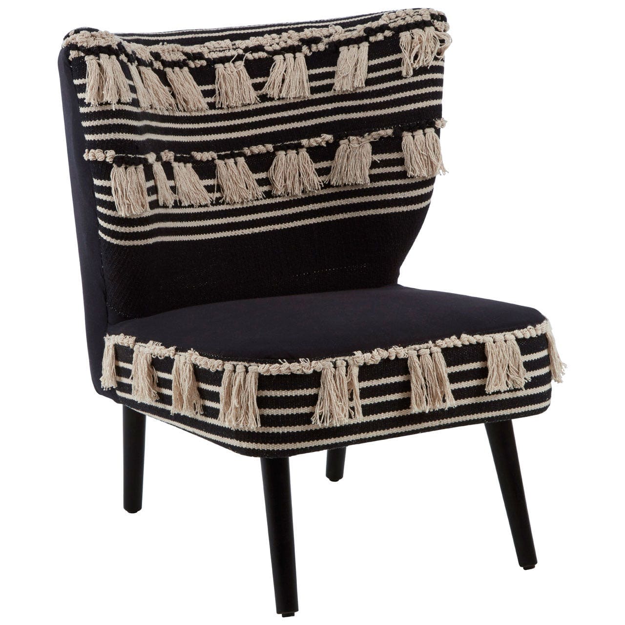 African Black Moroccan Chair