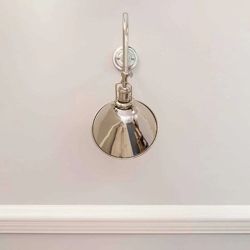 Claridge Nickel Adjustable Reading Wall Light - Image 6