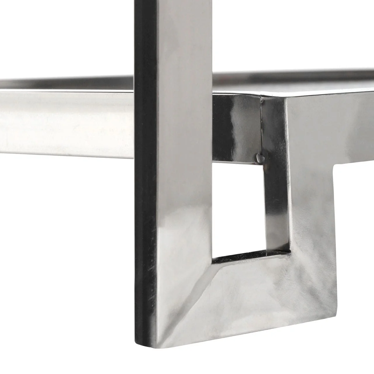 Crocodile Leather Effect Coffee Table - Image 5