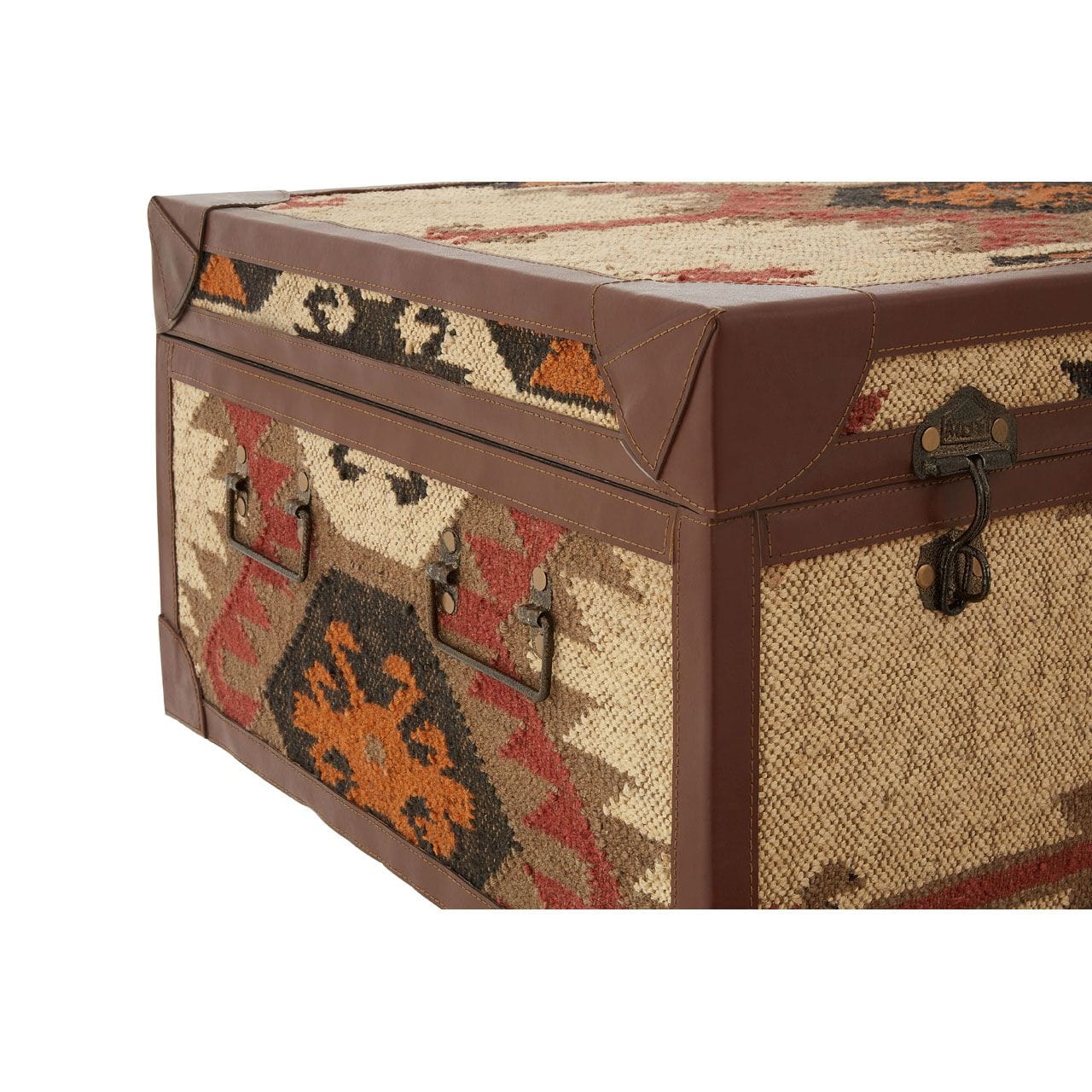 Aztec Multi Print Coffee Table Trunk - Image 5