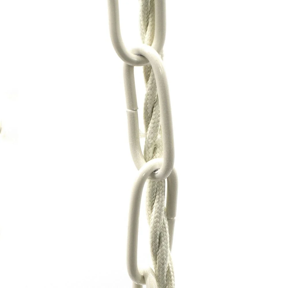 Compton Clay White Industrial Bell Pendant Light - Image 4