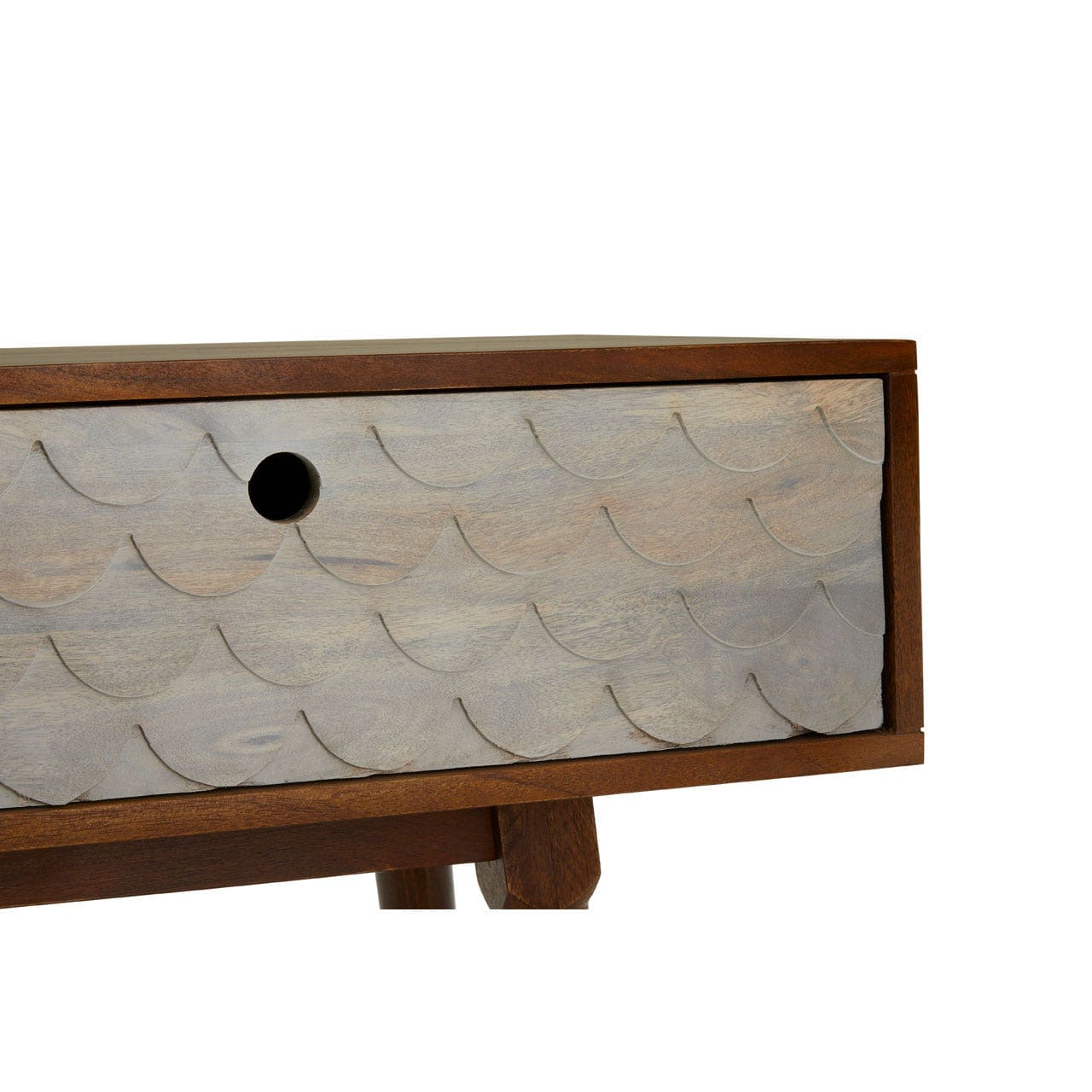Costal Mango Wood Console Table - Image 2