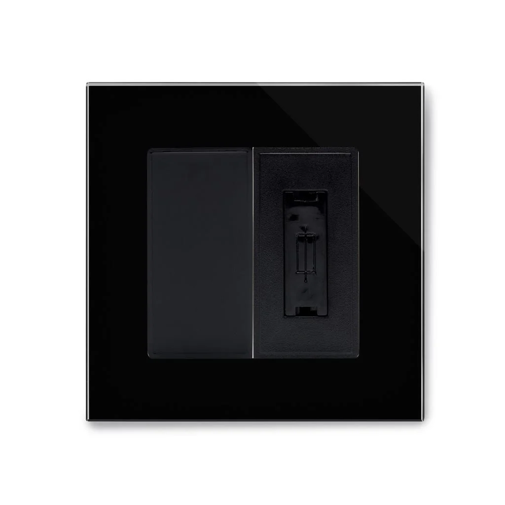 Crystal PG 13A SP Un-switched Fused Spur Black