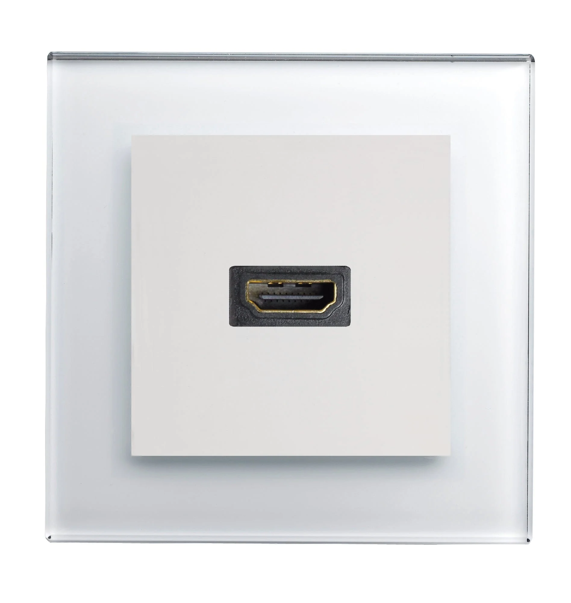 Crystal PG HDMI Socket White