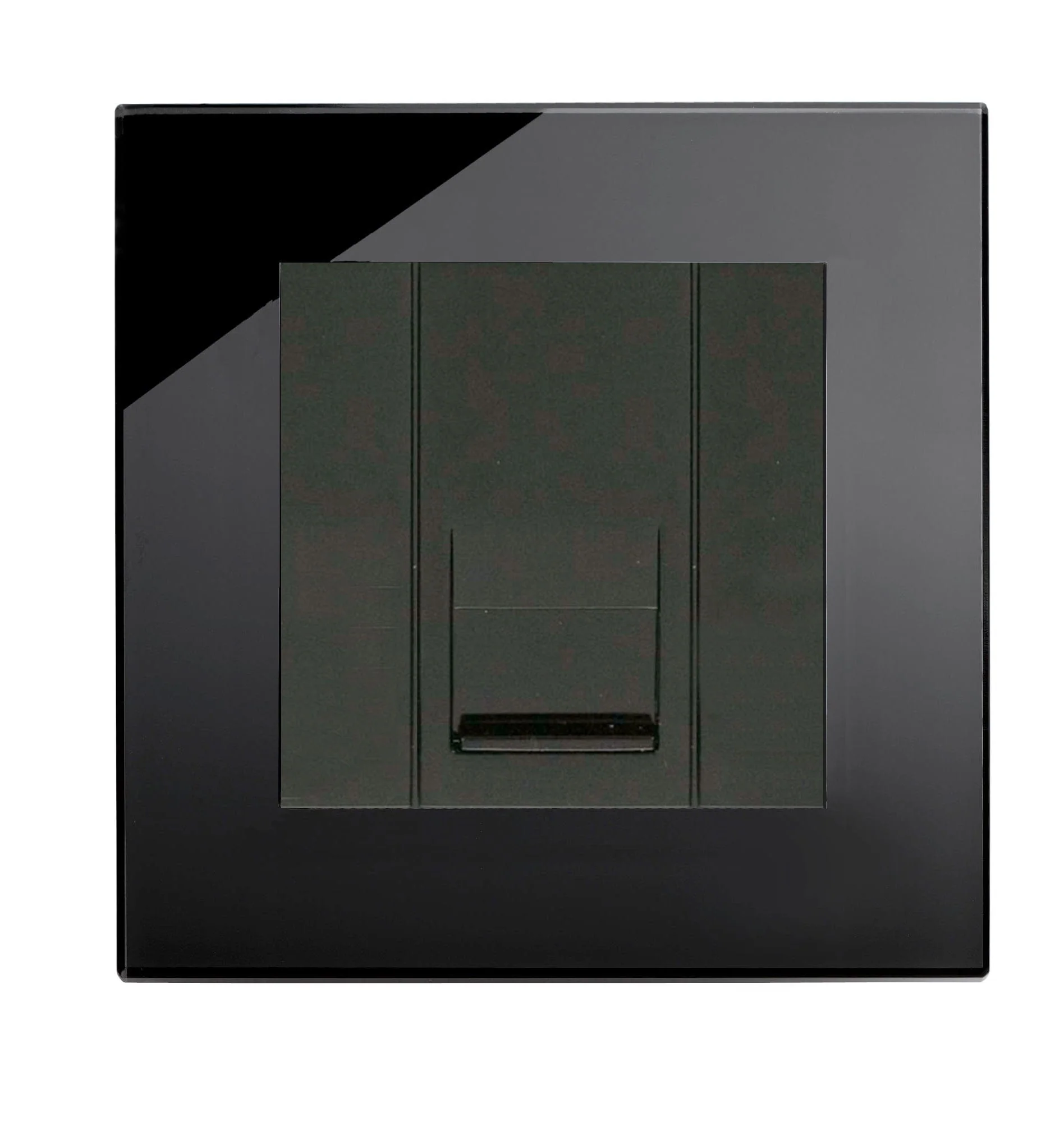 Crystal PG Telephone BT Master Socket Black