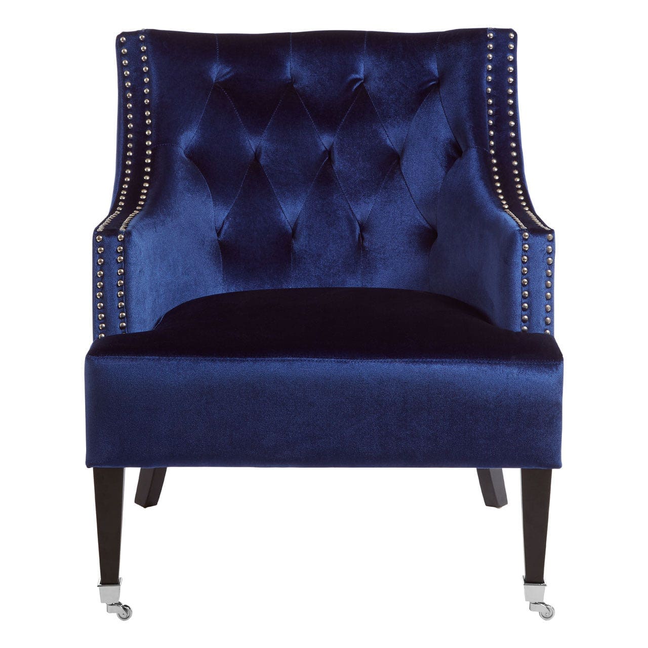 Oxfordshire Blue Velvet Chair