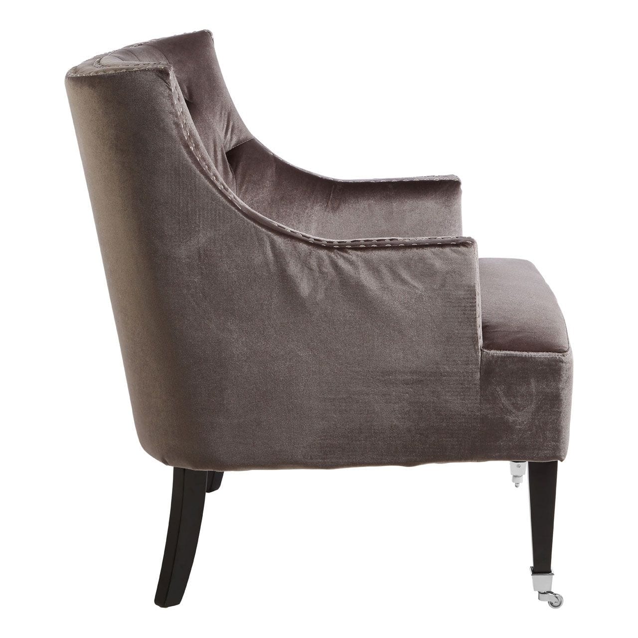 Oxfordshire Grey Velvet Chair - Image 5