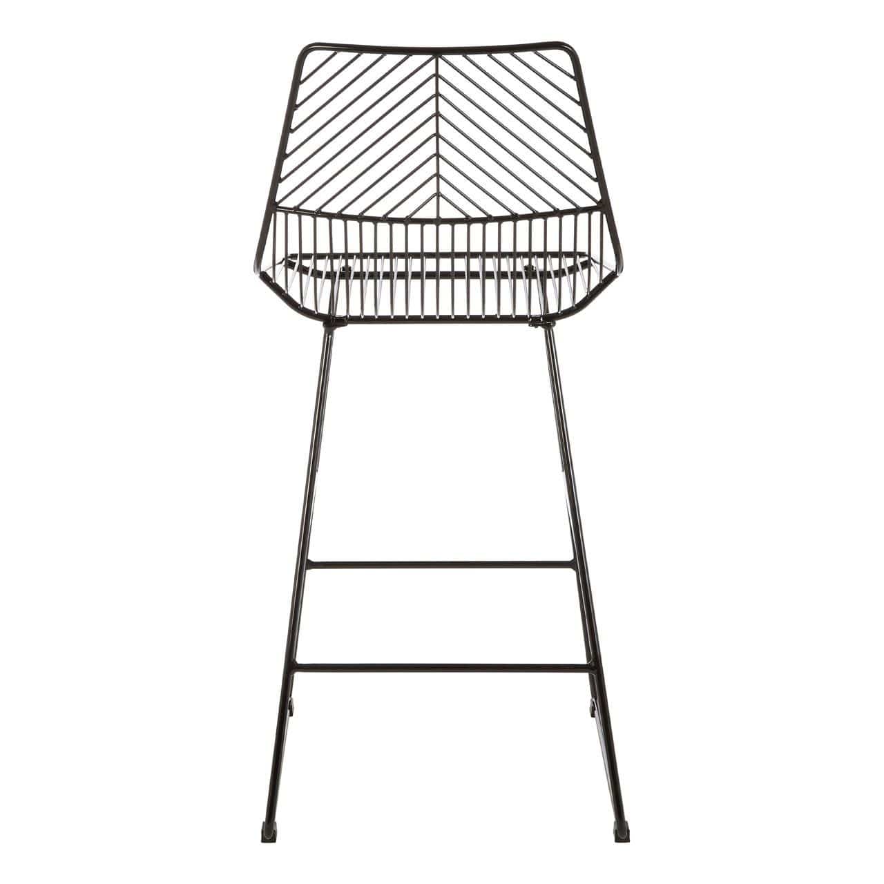 District Wire Chair With Black Metal - Image 6