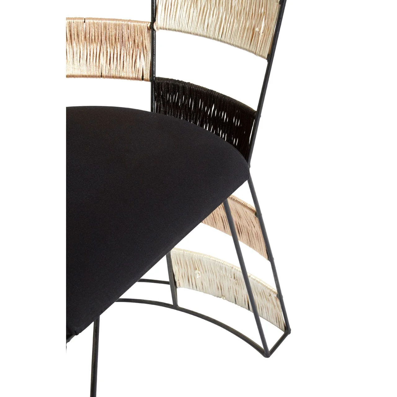 India Beige / Black / White Chair - Image 5