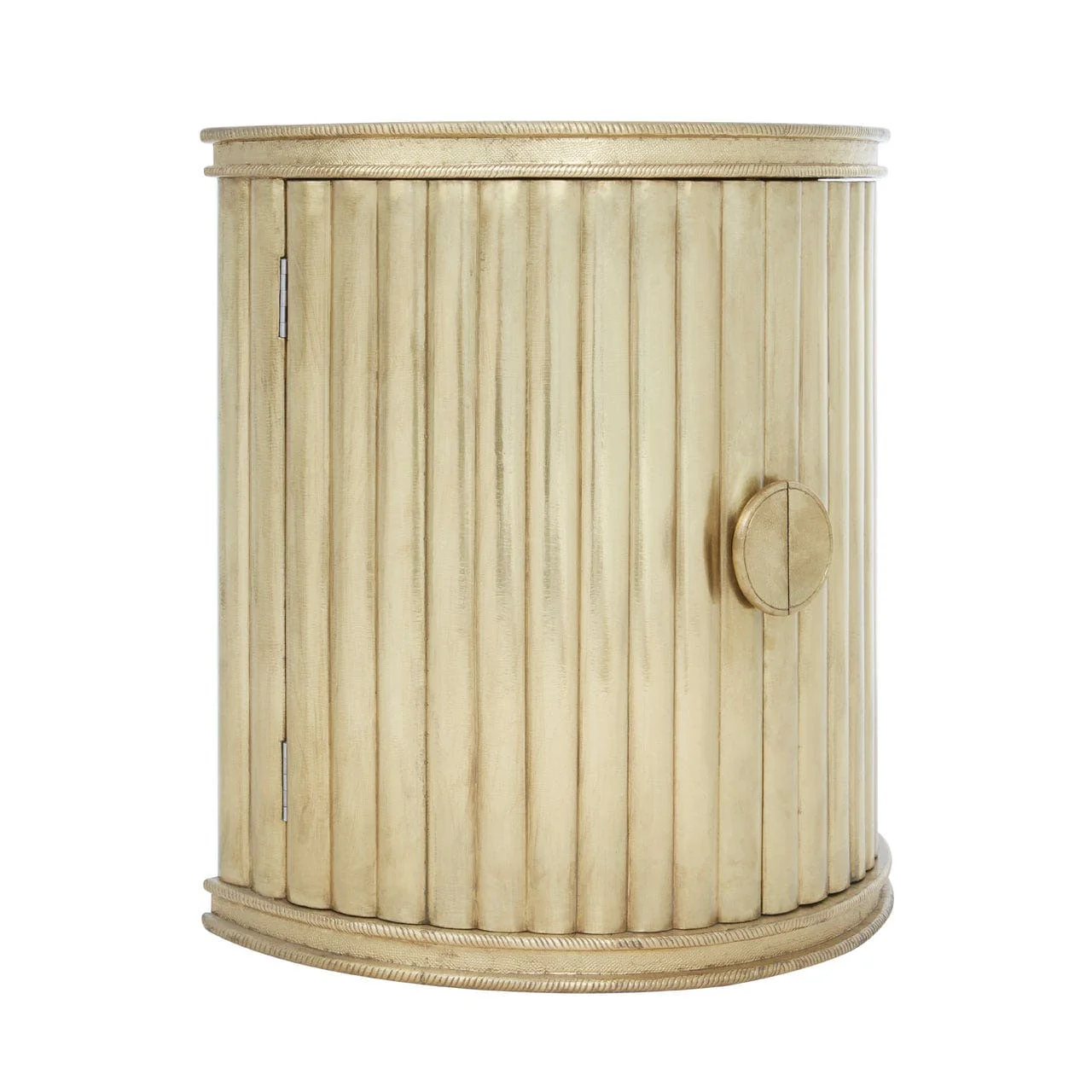 Fusion Half Round Gold Cabinet - Image 6
