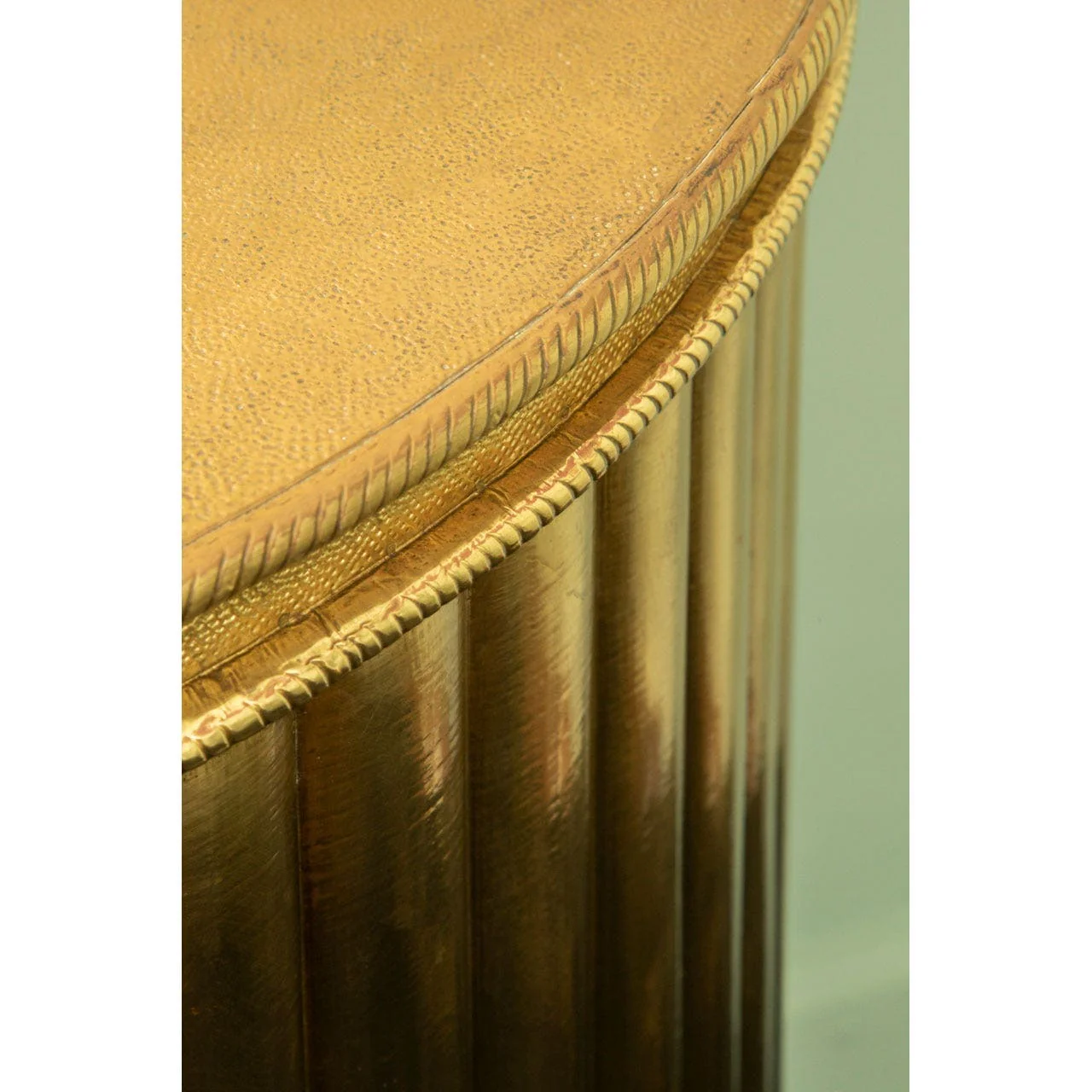 Fusion Half Round Gold Cabinet - Image 7